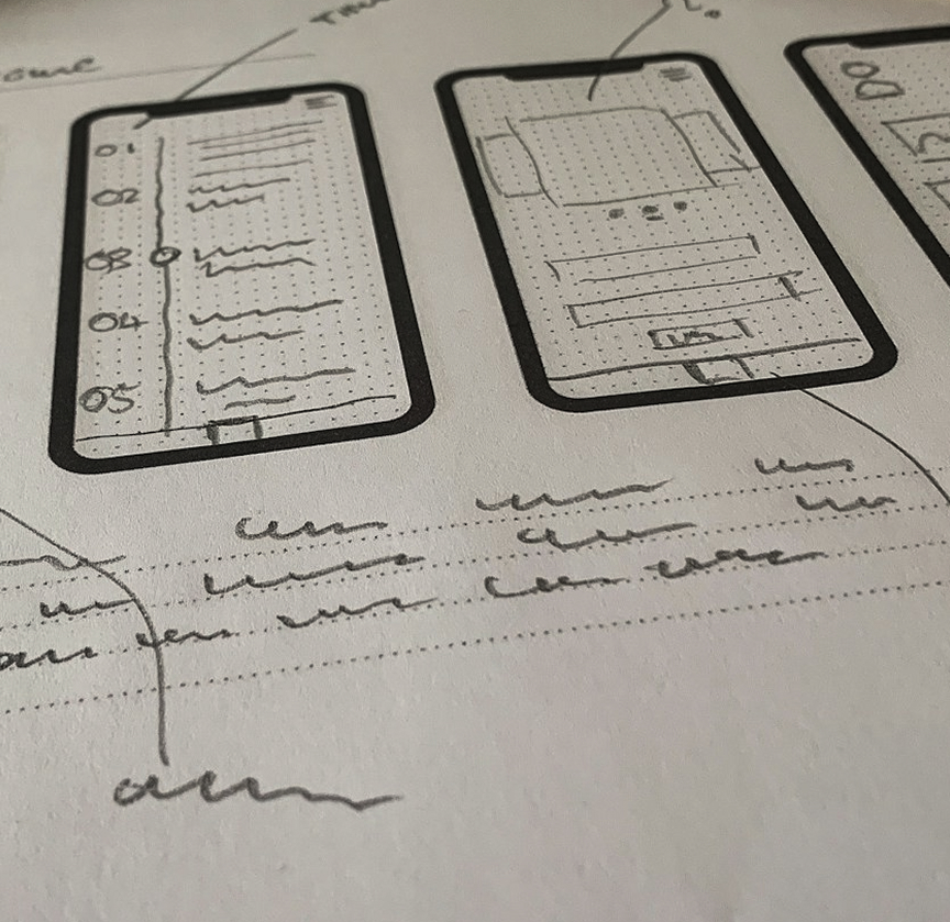Lager design tilpasset mobiltelefon